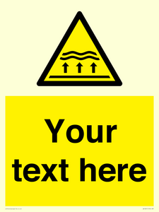 Custom Warning: Flood zone